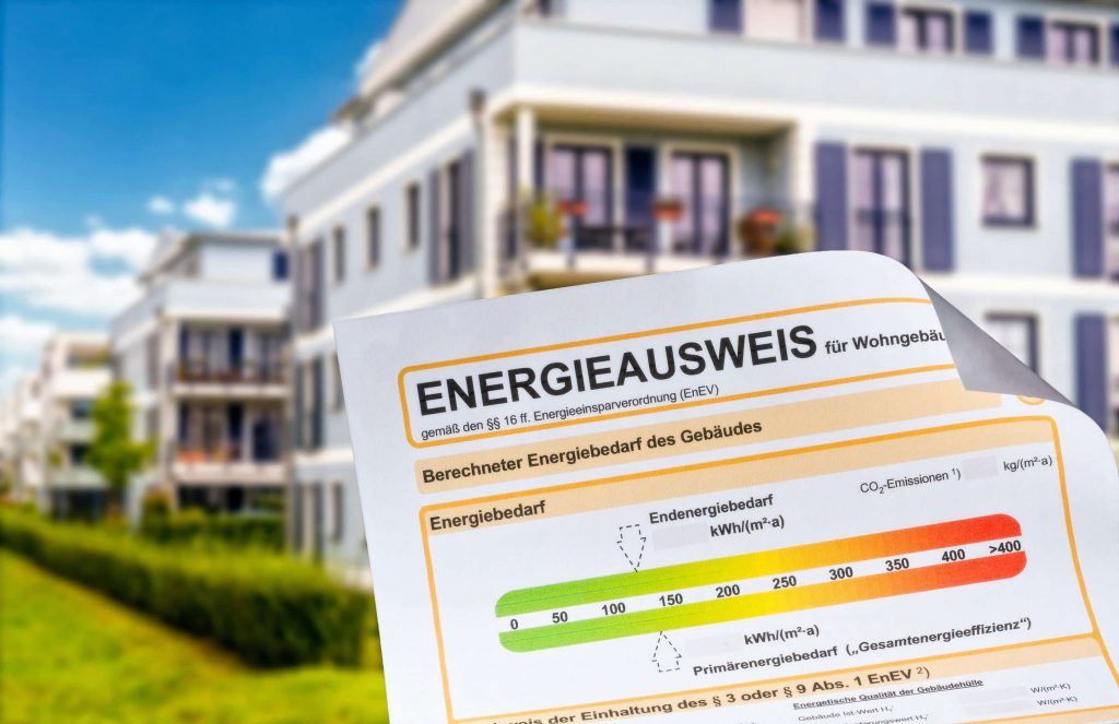 Energieausweis - Aufschluss über den Verbrauch bzw. Bedarf an Wärme und Energie in einem Gebäude